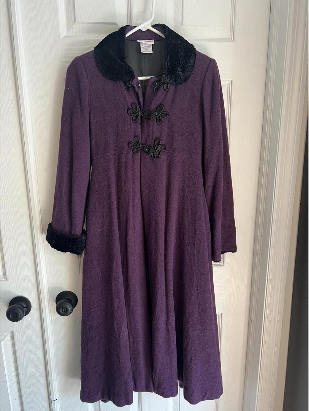 Vintage American Girl Sugarplum Coat Size 12